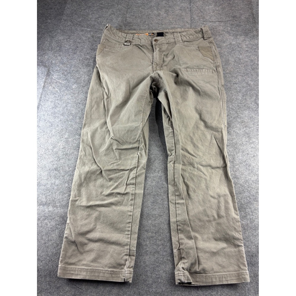Noble Outfitters Hammer Drill Canvas Work Pants Khaki FullFlexx 38x30 Utility